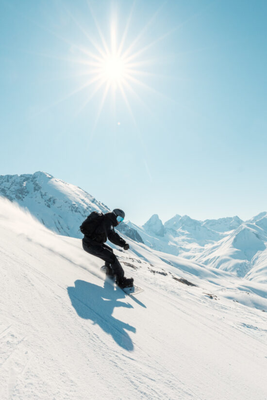 Snowboarding with Skischule Schlosskopf Lech